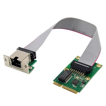 2X RTL8111F Mini Gigabit PCIE Sieťová Karta Single-Port Ethernet LAN Karta Realtek 8111F Priemyselné riadiace Sieťová Karta