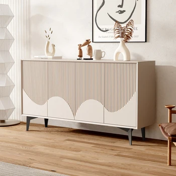 Obývacia Izba Skladovanie Kabinet Mdf Displej Moderné Biele Skladovanie Organizátor Nordic Prízvuk Muebles Para El Hogar Domov Furnitures