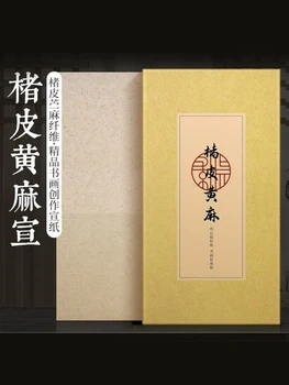 100 Listov Starožitné Farba Kôry Xuan Kniha Kaligrafie Praxe a Vytvorenie Scrapbooking a Karty Remeselnej Tvorby