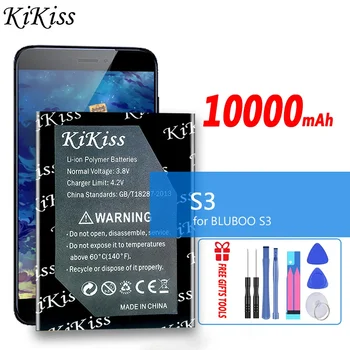 10000mAh KiKiss Batérie S 3 pre BLUBOO S3 Mobilného Telefónu, Batérie
