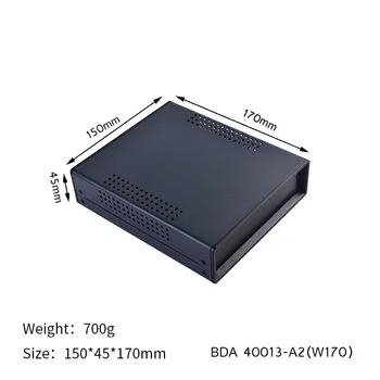 150x45x170mm Ploche Zariadenie Bývanie Železa Kryte Plastový Panel Spojovacej skrinke Elektronické Krytu