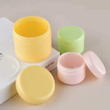 20 g Naplniteľné Vzorky Fľaša Krém na Tvár Krém Prázdne make-up Jar Hrniec Kolo Candy Farby Plastové Cestovné Prenosné Kozmetické Kontajner