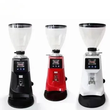 2022 Profesionálne 64mm Ploché Burr Elektrické Espresso Mlyn Mlynček na Kávu Stroj na Predaj