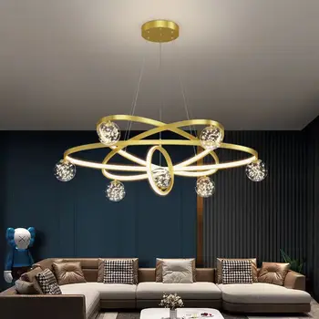 2023 Nové Nordic Minimalistický Luster Plný Hviezd Luxusné Jedálne, Spálne, LED Stropné Svietidlo Moderného Obývacej Domova