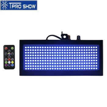 270 LED Stroboskop DJ Svetlo RGB Flash Strobo Lampa Projektora Diaľkové Ovládanie Fáze svetelný Efekt Pre Domáce Party Disco Club Tanec