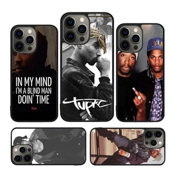 2Pac Tupac Amaru Shakur puzdro Pre iPhone 15 SE 2020 XR X XS Max 6 7 8 Plus 12 13 Mini 11 12 13 14 Pro Max Bumper Kryt