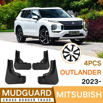 4pcs/set Blato klapky pre Mitsubishi Outlander IV 2022 2023 PHEV Auto Mudflaps Blato Blatník Stráže Blato Klapka Splash Stráže Príslušenstvo
