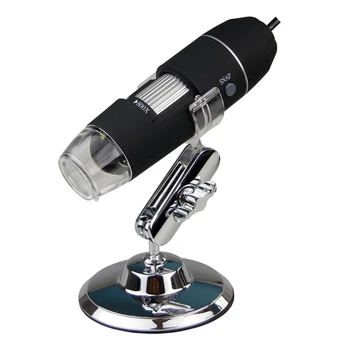 800X HD USB Mikroskop 0X-800X Prenosný Digitálny Video Mikroskopy 8*LED Optické Loupes zväčšovacie sklo Snímač CMOS So Stojanom