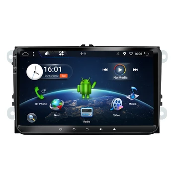 9 1 Din Autoradio Auto Stereo Multimediálne PlayerAndroid 12 Pre Volkswagen/Golf/Passat/b7/b6 GPS Auto DSP PX6 Systém