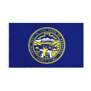90x150cm Usa Usa Štát Nebraska Vlajka