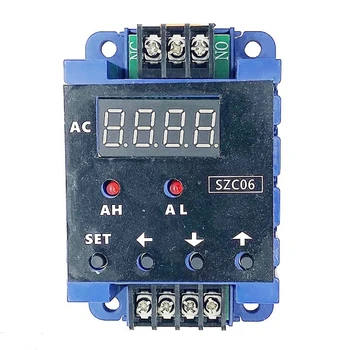 AC digitálny displej ammeter snímanie prúdu spínač, horný a dolný limit odkladu budenia relé detekcie DC napájania