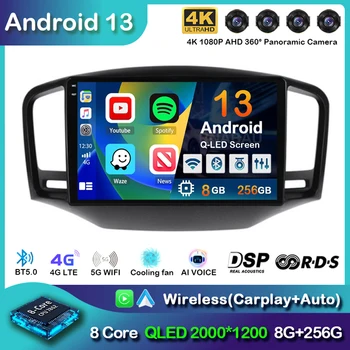 Android 13 Carplay Auto autorádia Pre Roewe 350 2010-2016 Multimediálne Video Prehrávač, GPS 4G+WiFi DSP Navigáciu Stereo Hlava Jednotky BT