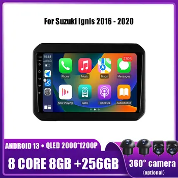 Android 13 Pre Suzuki Ignis 2016 2017 2018 2019 2020 Auto Rádio Stereo Prijímač IPS Auto Multimediálne Video Obrazovky 2Din 2 Din DVD