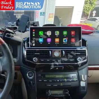 Android Pre Toyota Land Cruiser LC200 VX GX VXS 5700 2008 2009 2010 2011 2012 2013 2014 2015 Auta GPS Audio Stereo Rádio Prijímač