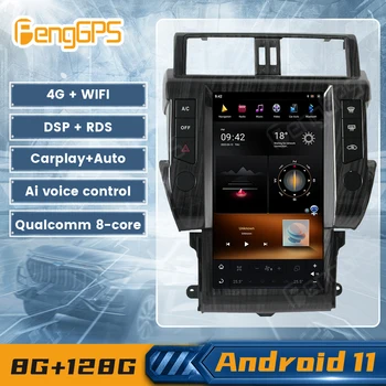 Android autorádia Pre Toyota Pôdy Cruiser Prado 150 2014-2017 GPS Navi Auto Stereo Multimediálny Prehrávač G6 Systém Carplay Vedúci Jednotky