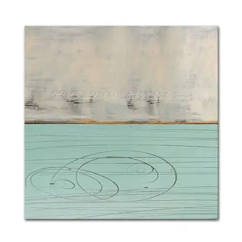Arthyx,Ručne Maľované Moderné Abstraktné Olejomaľby Na Plátne,Veľká Wall Art Obrázok Pre Obývacia Izba,Domáce Dekorácie Č Rám