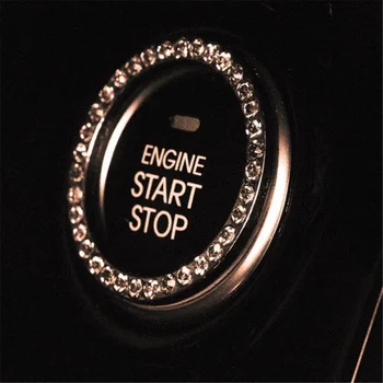 Auto Engine Start Stop Kľúč Zapaľovania Krúžok Pre KIA IX35 IX45 Sonáta SOLARIS Verna IX25