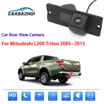 Auto Otáčanie snímok Pre Mitsubishi L200 Triton 2005 ~ 2015 Nočné Videnie parkovacia Kamera Nepremokavé vysokej kvality RCA