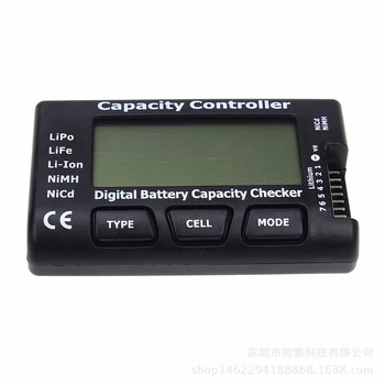 Batéria Balancer Kapacita Radič Tester CellMeter-7 LiPo Život Život Li-Ion Batéria NiMH Nicd Digitálna Kontrola