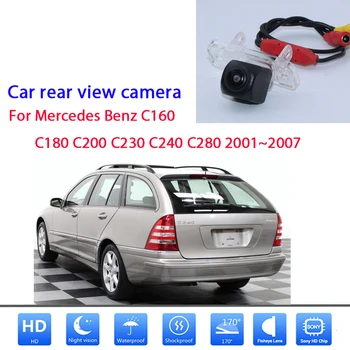 CCD HD Auto Auto parkovacia Kamera Nočného Videnia Nepremokavé Parkovanie Zadnej Kamery Pre Mercedes Benz C160 C180 C200 C230 C240 C280