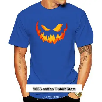 Camiseta con estampado de Jack o Lantern para hombre, ropa para Halloween, top