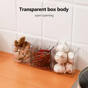 Chladnička Úložný Box Chladnička Zeleniny Bin Efektívne Kuchyňa Organizácie Transparentné Chladnička Dverové Úložné Koše pre Potraviny
