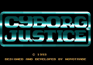 Cyborg Spravodlivosti 16bit MD Hra Karty Pre Sega Mega Drive Pre Genesis Systém