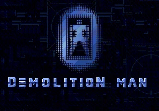 Demolition Man 16bit MD Hra Karty Pre Sega Mega Drive Pre Genesis Systém