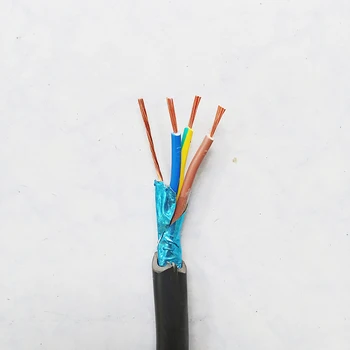 Ericsson 3 * 1.0 meter štvorcový kábel, 3-jadro BBU napájací kábel, RRU drôtu, KVYVP3 tienené flexibilný kábel, IEC60332