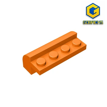 Gobricks GDS-712 TEHLA W. LUK 4X1X1 1/3 kompatibilné s lego 6081 detí DIY Vzdelávacie Stavebné Bloky Technické
