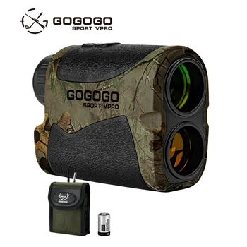 Gogogo Šport Vpro Lov Diaľkomer 800m/900y Laser Rozsah Finder s Golf Lov Režim Flaglock 6X Objektív Ďalekohľad GS07CA