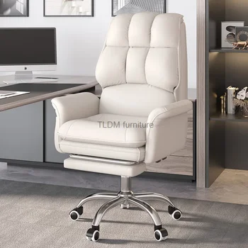 Hráč Ergonomické Kancelárske Stoličky Profesionálne Luxusné Wingback Nordic Dizajn Stoličky Jednotlivých Silla Ordenador Nábytok Izba Office