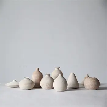 Japonský štýl Keramické Retro Ručne vyrábané Vázy Domáce Dekorácie Remesiel Ozdoby Sušené Vázy Hydroponické Vázy