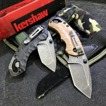 Kershaw 8750 Mini Edc Nôž Plutvy Skladací Nôž Čepele 8Cr13MOV Záchranu Lov Tacitcal Výstroj Prenosné Vreckové Nože ručného Náradia