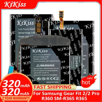 KiKiss Batéria Pre Samsung Výstroj Fit 2/2 Pro 2Pro Fit2 Fit 2 Pro Fit2 Pro R360 SM-R365 R365 Batterij + Trať Č.
