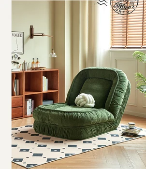 Lenivý gauč môže ležať a spať na balkón, jeden rozťahovací gauč stolička, malá spálňa gauč.