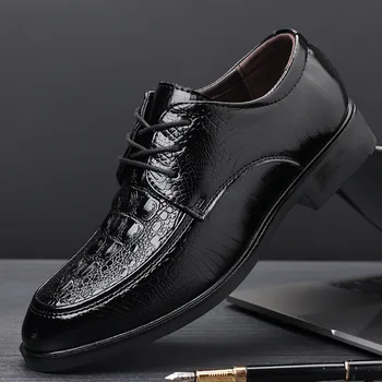 Luxusný Módny Návrhár Krokodíla Vzor Vodičského Topánky Pre Mužov Bežné Mokasíny Business Formálne Šaty, Obuv Zapatos Hombre