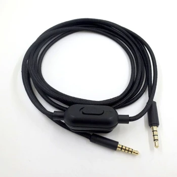 M2EC Kábel pre Logitech GPRO X G233 G433 G633 G933 Slúchadlový Kábel Pôvodného zlatenie Slúchadlá kábel