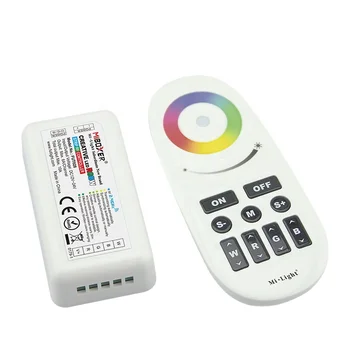 Mi.svetlo FUT028 2.4 G RGBW radič DC12/24V Wireless touch panel farba RF RGBW led Regulátor pre RGBW led pásy