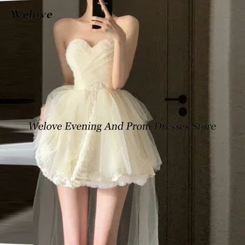 Mimo Ramenný Jednoduché Formálne Príležitosti Svadobné Party Šaty 드레스 Tylu Prom Šaty Večerné Šaty pre Špeciálne Udalosti