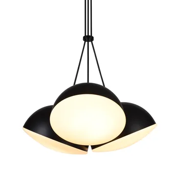 Moderné DIY Čierna Prívesok Svetlo Kryt Stropné Závesné Lampy Obývacia Izba Dekorácie Prívesok Lampa Pre Jedáleň
