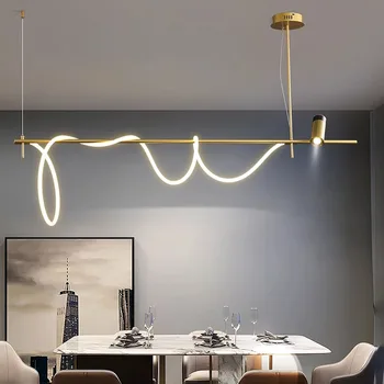 Moderné domova led svetlá prívesok svetlo lampy pre obývacia izba Lustre pre jedáleň, závesné svetlo, vnútorné osvetlenie