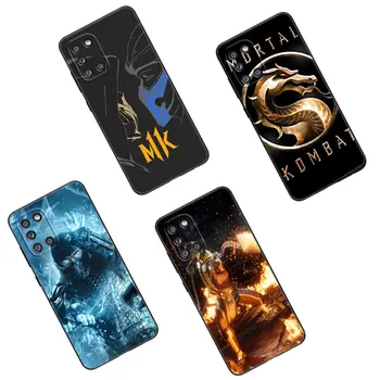 Mortal Kombat Hra Telefón Puzdro Pre Samsung Galaxy A01 A03 Core A04 E A02 A05 A10 A20 A21 A30 A50 S A6, A8, A7 Plus 2018 Čiernym Krytom