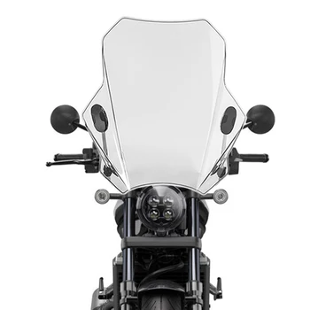 Motocykel čelné Sklo Sklo Kryt Obrazovky Deflektor Pre HONDA REBEL CMX 300 500 1100 CMX300 CMX500 CMX 1100 2017- 2020 2021