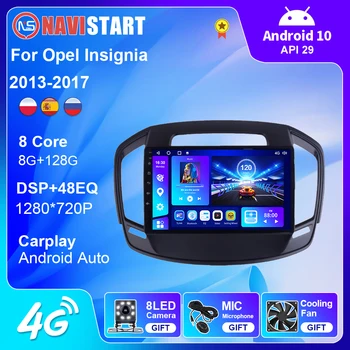 NAVISTART autorádia Pre Opel Insignia 2013 2014 2015 2016 2017 Multimediálne 4G WIFI Carplay GPS Navigácie 2 Din Android s 10 hráčmi