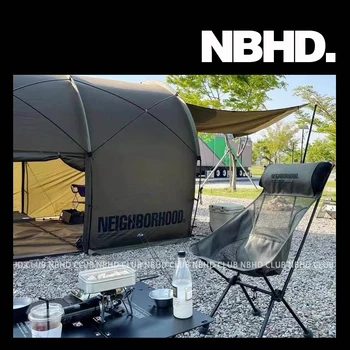 NBHD outdoor camping mesiac stoličky skladacie prenosný úložný vak domov rybárske stoličky späť
