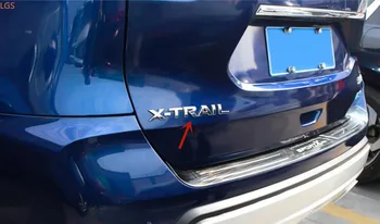 Na Nissan X-Trail na roky 2014-2020 Chrome Zadné dvere Abecedy auto logo batožinového priestoru Abecedy auto logo dekorácie autopríslušenstvo