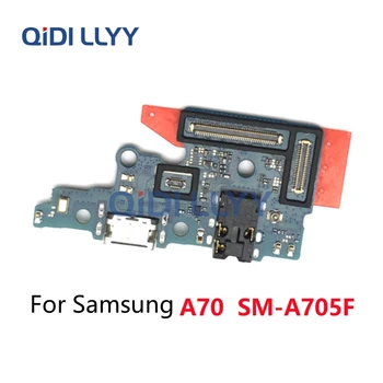 Nabíjačku USB Nabíjací Port Konektor Doku Rada Flex Kábel Pre Samsung A70