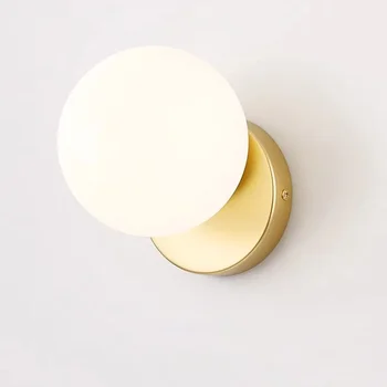 Nordic LED Nástenné Svietidlo Jednoduché Krém Macaron Farba Sconce Pre Obývacia Izba Chodba Uličkou Spálňa Posteli Jedáleň Stenu Miestnosti Svetlo