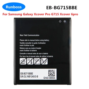 Nová EB-BG715BBE Batérie Pre Samsung Galaxy Xcover Pro G715 Xcover 6pro Opravy Časť 4050mAh Kapacita Batérie Tabletu
